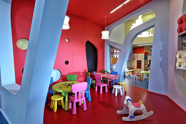 幼兒園娛樂(lè )區裝修裝飾